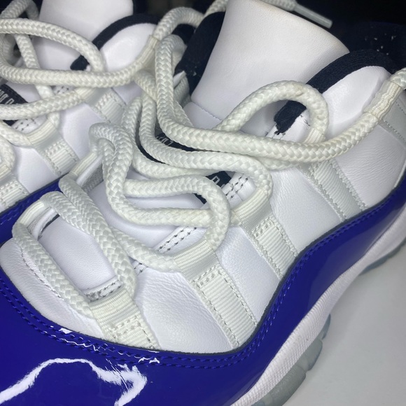 Air Jordan 11 Retro Low Concord Sketch White Blue US7.5 EUR38.5 - Picture 8 of 10